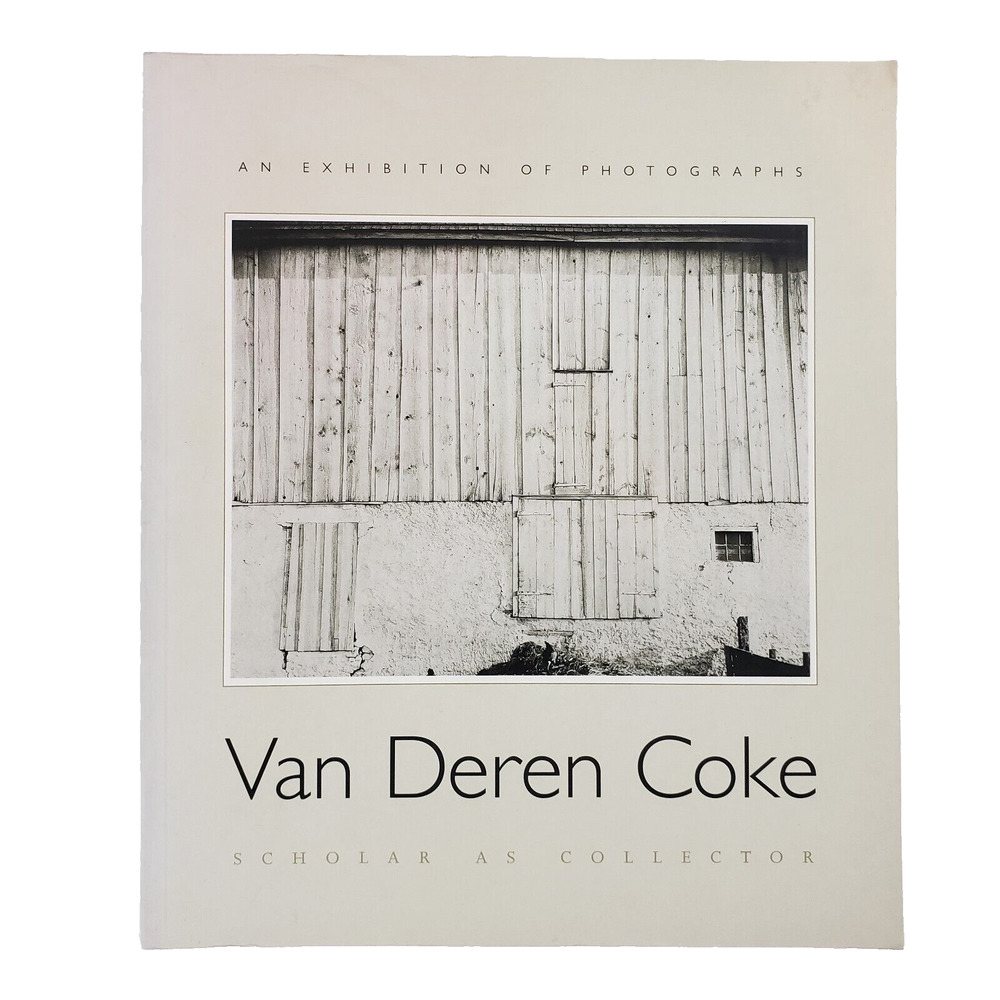 Van Deren Coke Scholar Collector Exhibition Photographs 2001 Univ of New Mexico